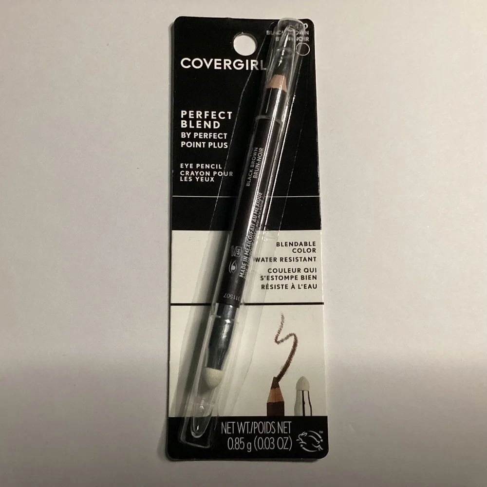 Covergirl 110 Black Brown Eye Pencil NEW